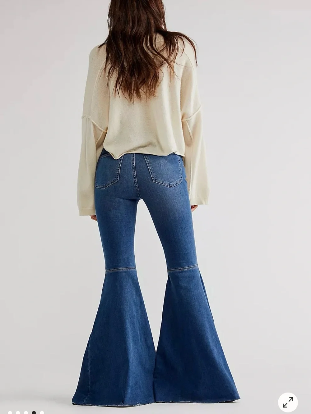 Free People Just Float On Flare Jeans